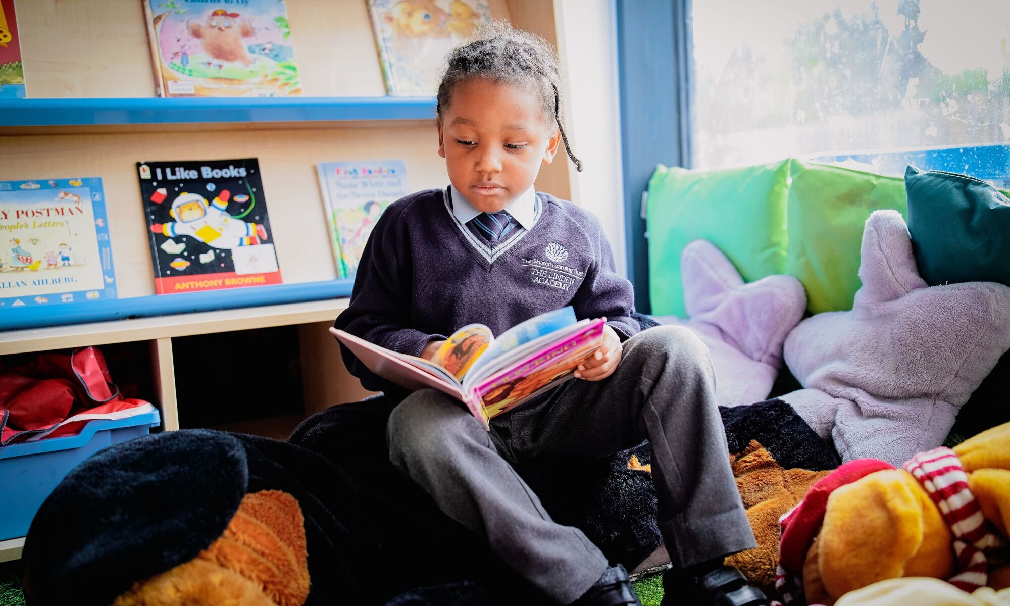 The Linden Academy student reading 2